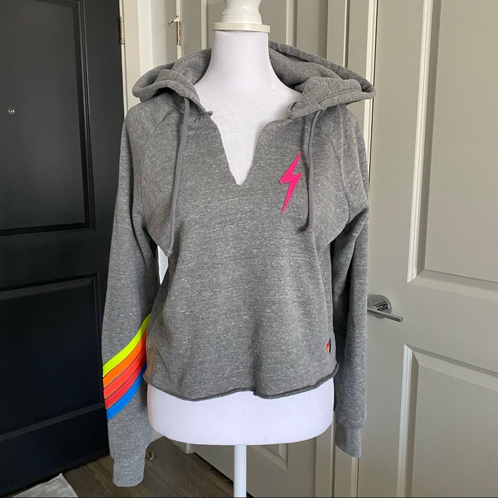 Like New! Aviator Nation Pullover Hoodie Size Small